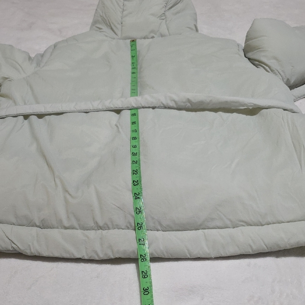 FP Movement Gray Hooded Jacket with‎ Neon Yellow Lining. - Picture 7 of 11